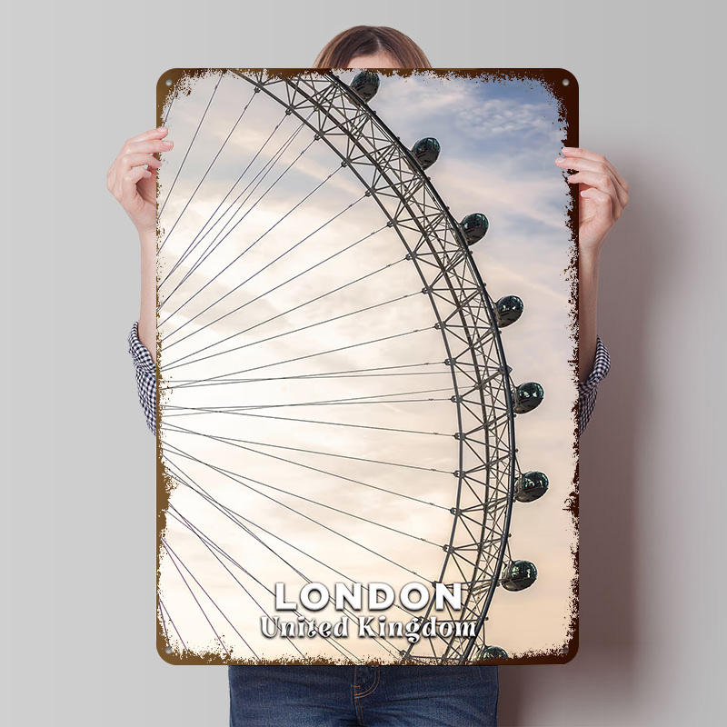 Men'S Accessories London - London Eye Wielka Brytania Plakat z