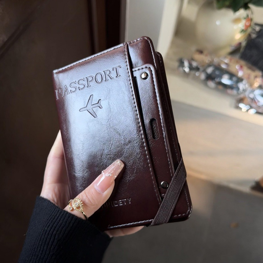 Passport Wallet Rfid - Etui na paszport i portfel w