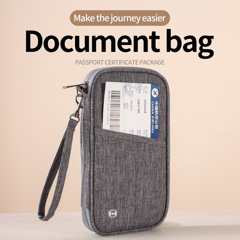 Passport Wallet Rfid - Portfel na paszport z ochroną RFID,