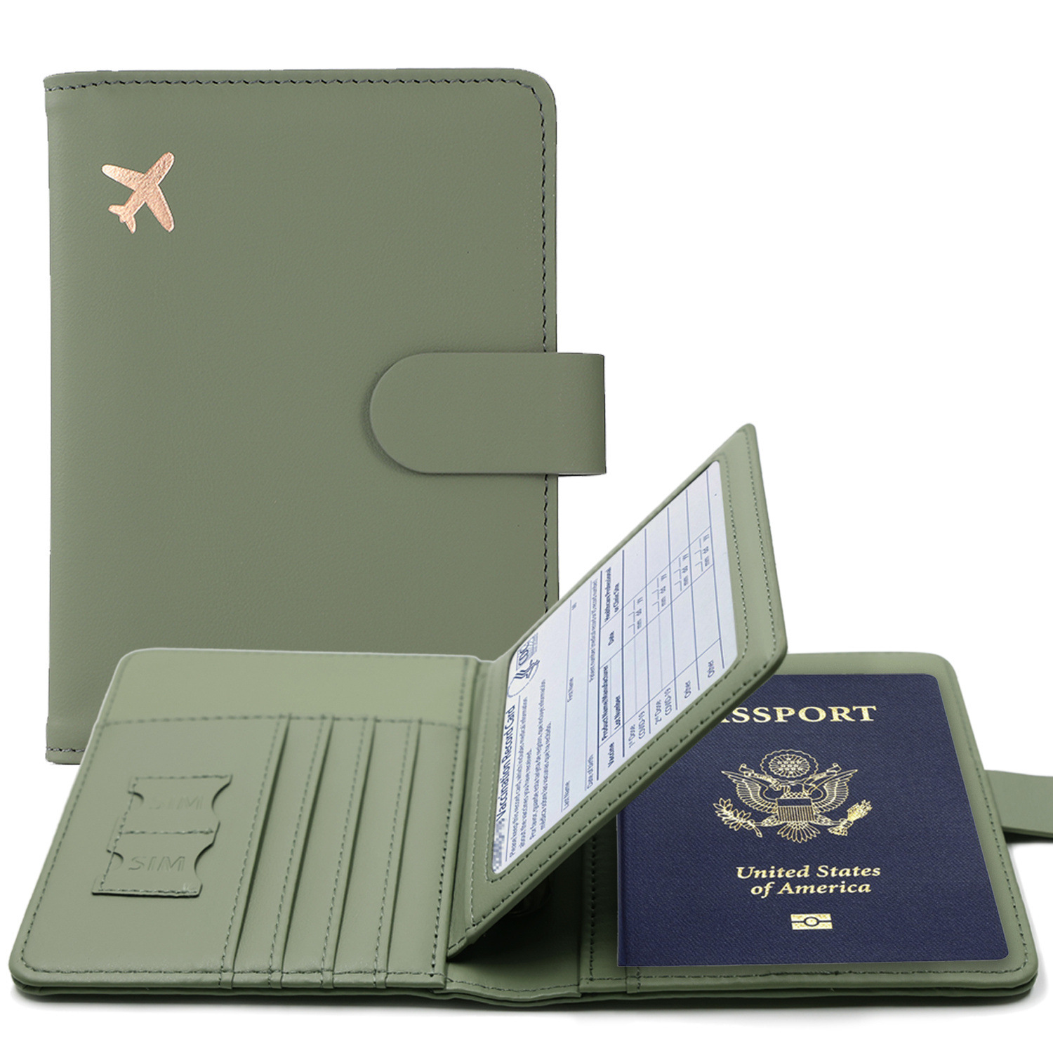 Passport Wallet Rfid - Pokrowiec na paszport RFID Etui na