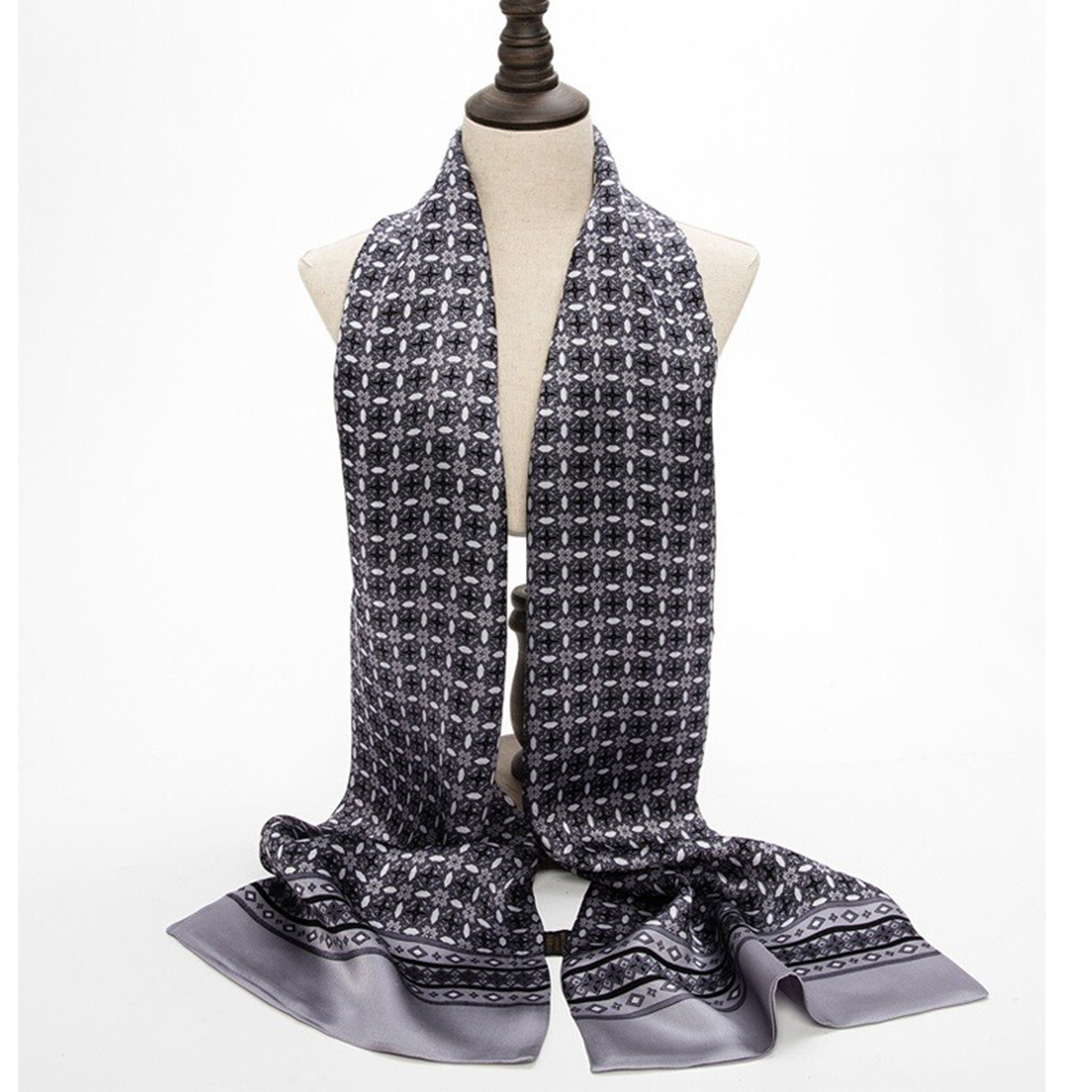Men Accessories Sale - Nowa jedwabna apaszka na szyję z