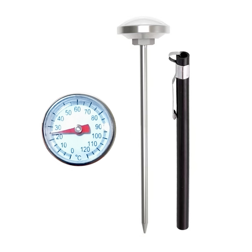 Flask Stainless Steel - 0° C~120° C Termometr butelki mleka