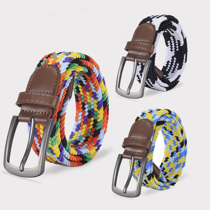 Men Accessories Sale - 2026 Nowy Design Męski Pasek Kolorowy