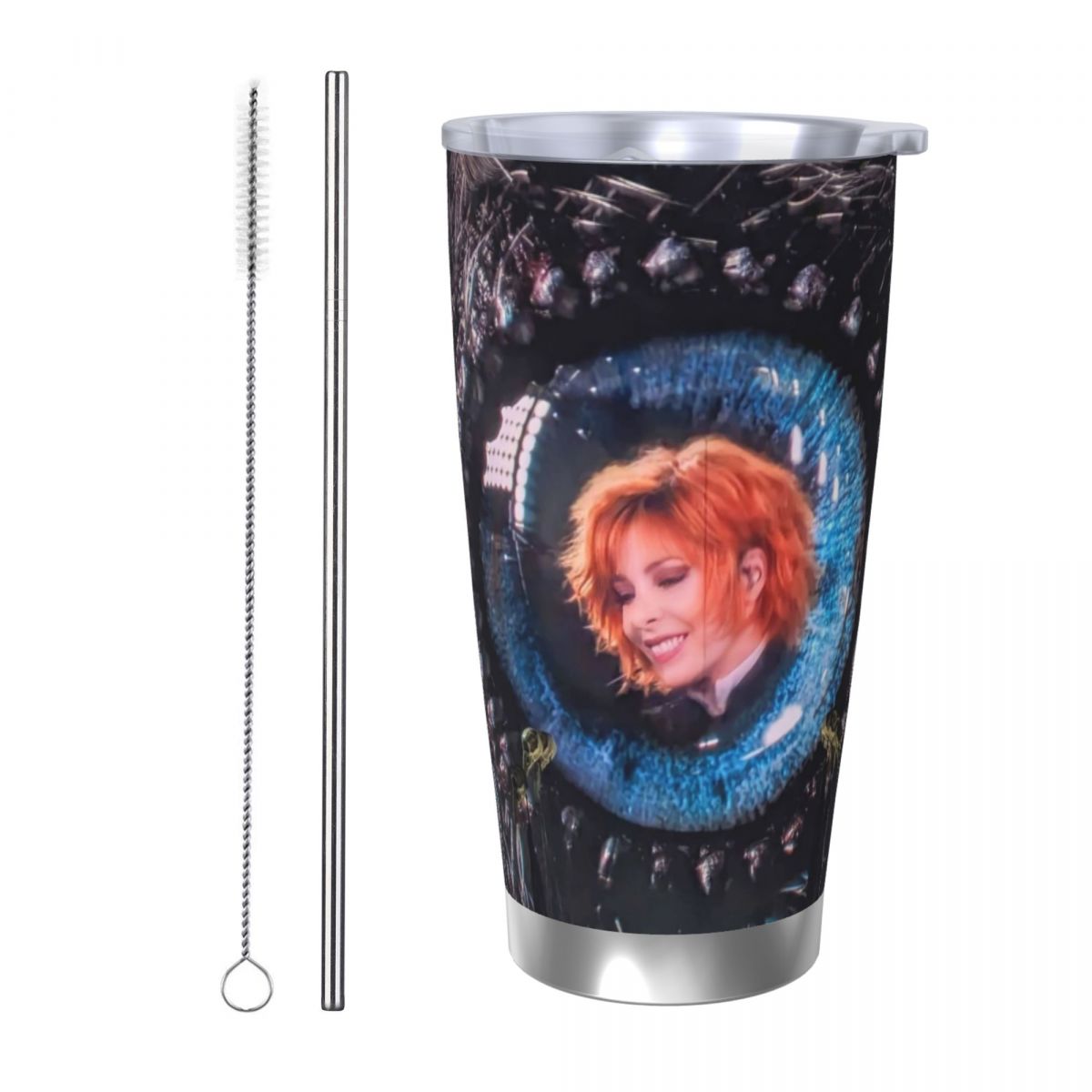 Flask Stainless Steel - Mylene Farmer Nevermore Kubek Termiczny Samochodowy