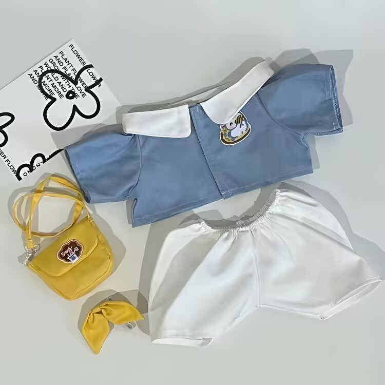 Men Accessories Set - Ubranka dla lalek 40 cm, bawełniane