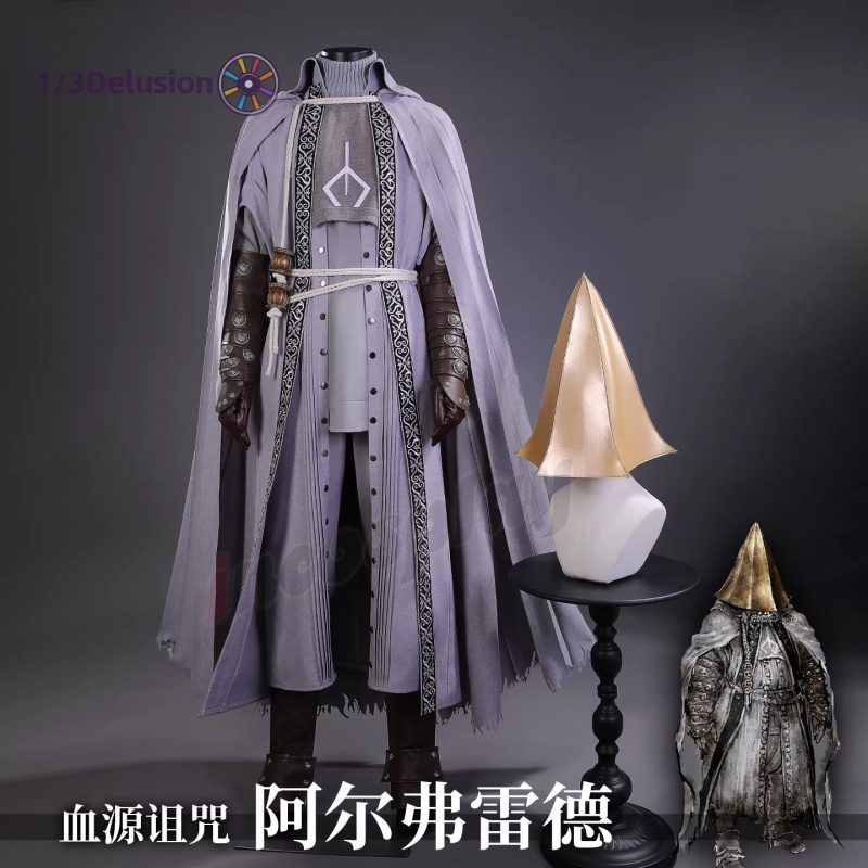 Men Accessories In Store - 1/3Delusion Store Bloodborne Alfred Strój Cosplay