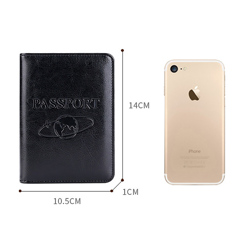 Unisexowa skórzana okładka na  – Passport Wallet Rfid recenzja i cena
