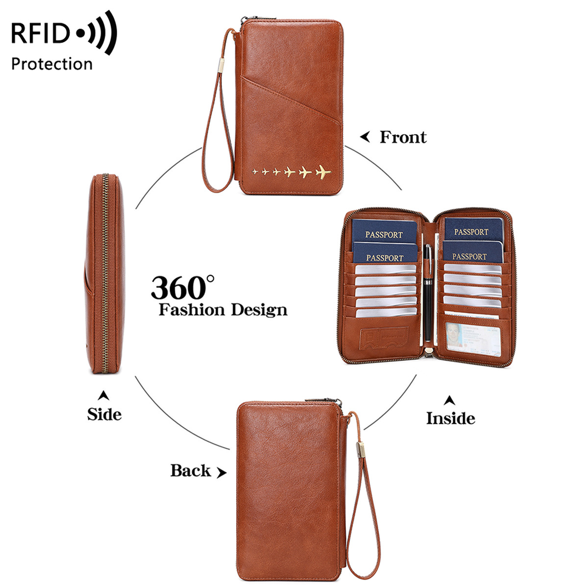 Modny portfel na paszport z bl – Passport Wallet Rfid recenzja i cena