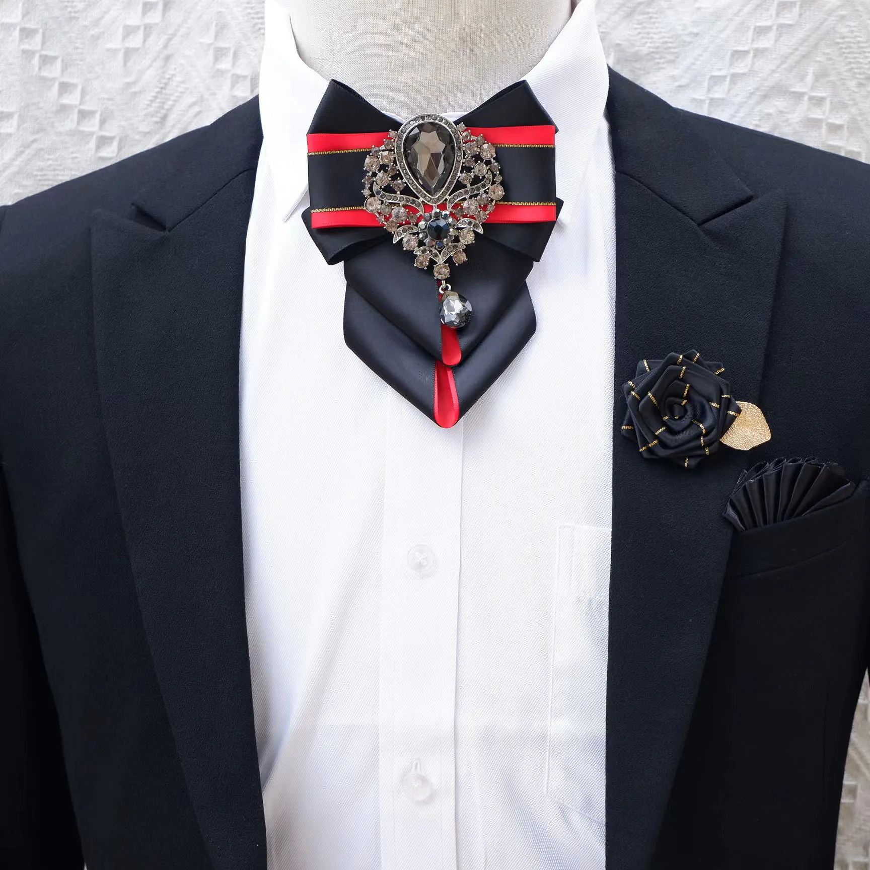 Luksusowe Rhinestone muszka br – Men'S Accessories High End recenzja i cena