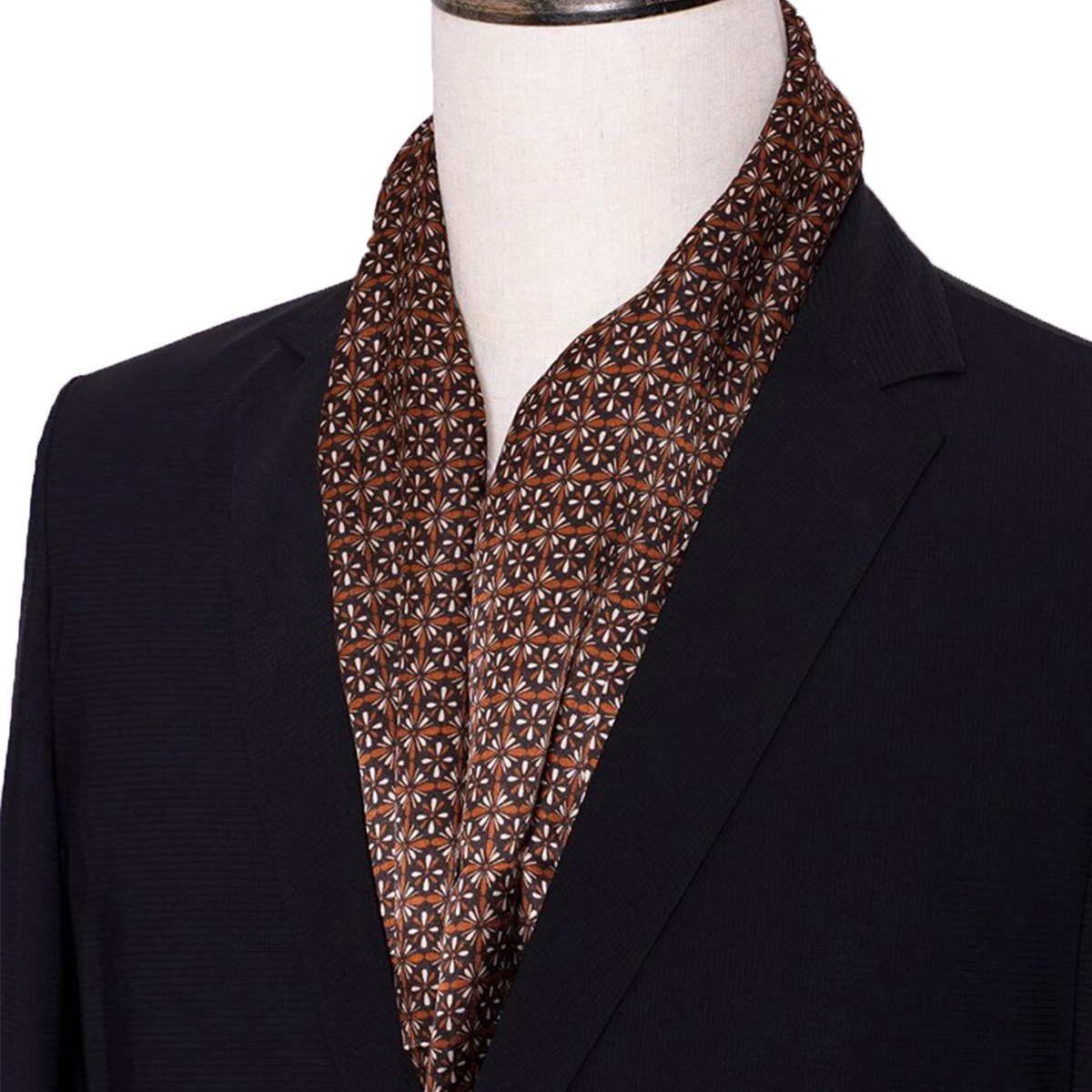 Nowa męska apaszka jedwabna w  – Men Accessories Sale recenzja i cena