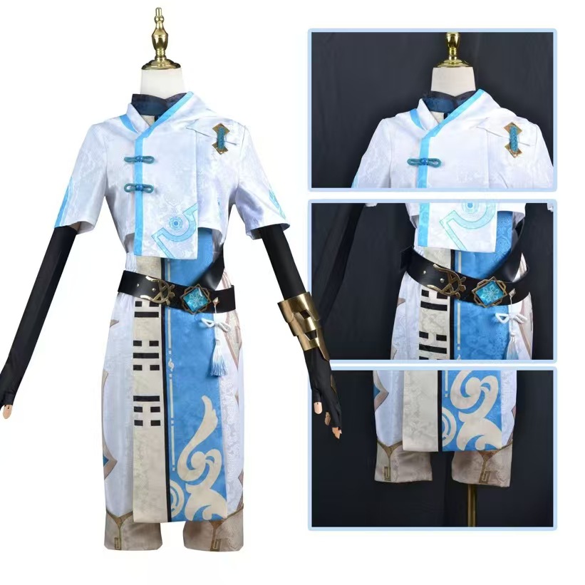 Kostium Cosplay Genshin Impact – Men Accessories Set recenzja i cena
