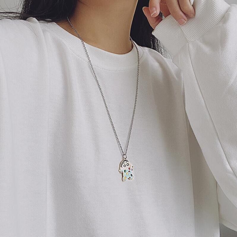 Naszyjnik z kreskówki Crayon S – Mens Accessories Style recenzja i cena