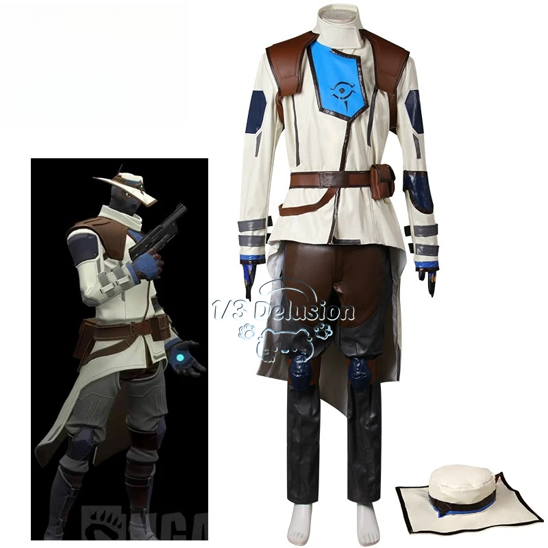 Kostium Cosplay Valorant Cyphe – Mens Accessories Style recenzja i cena