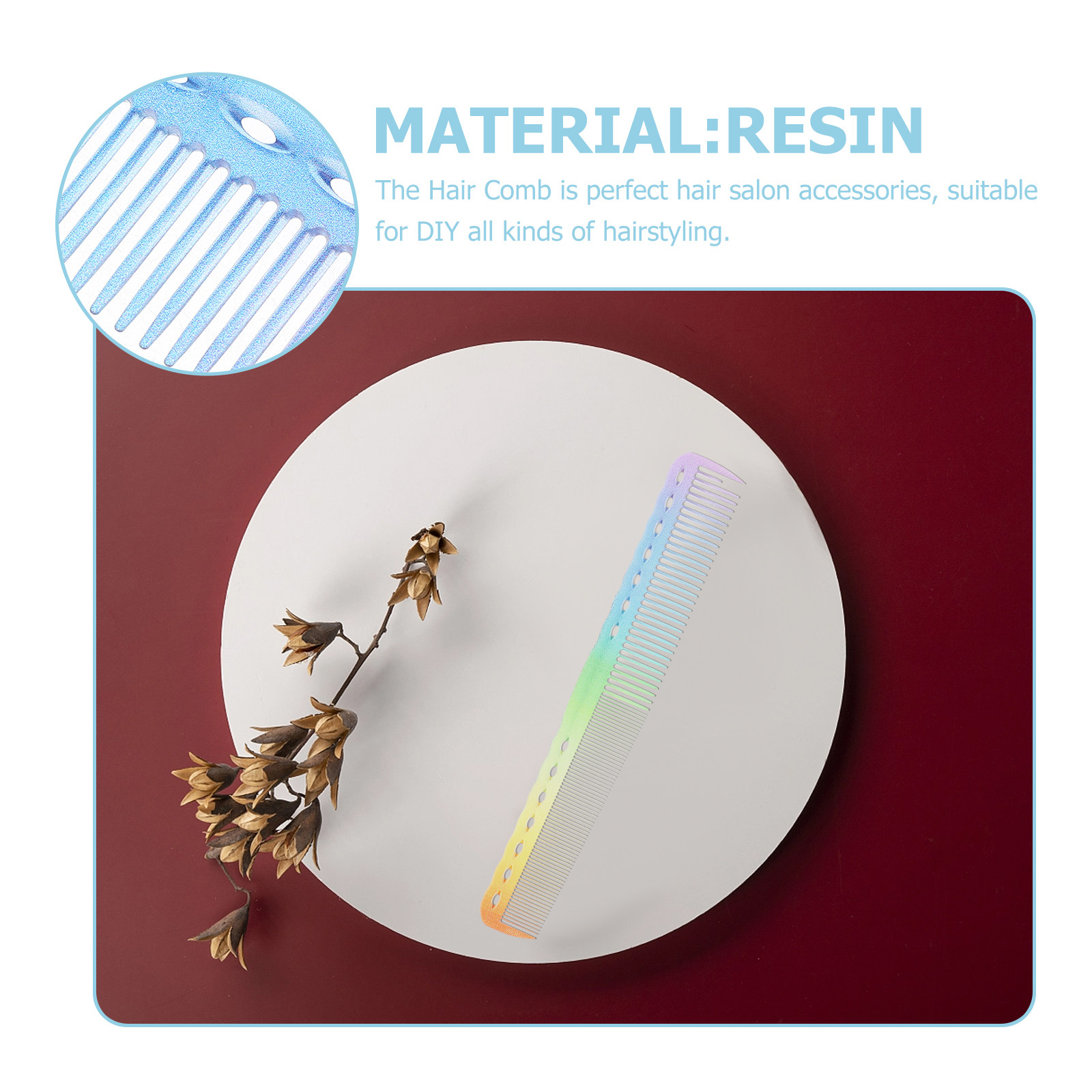 3 szt. Grzebienie fryzjerskie  – Mens Accessories Style recenzja i cena
