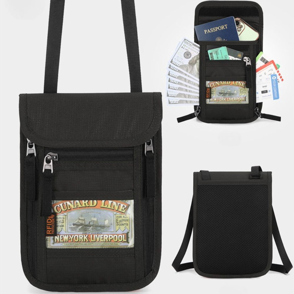 Etui na paszport z paskiem na  – Passport Wallet Rfid recenzja i cena