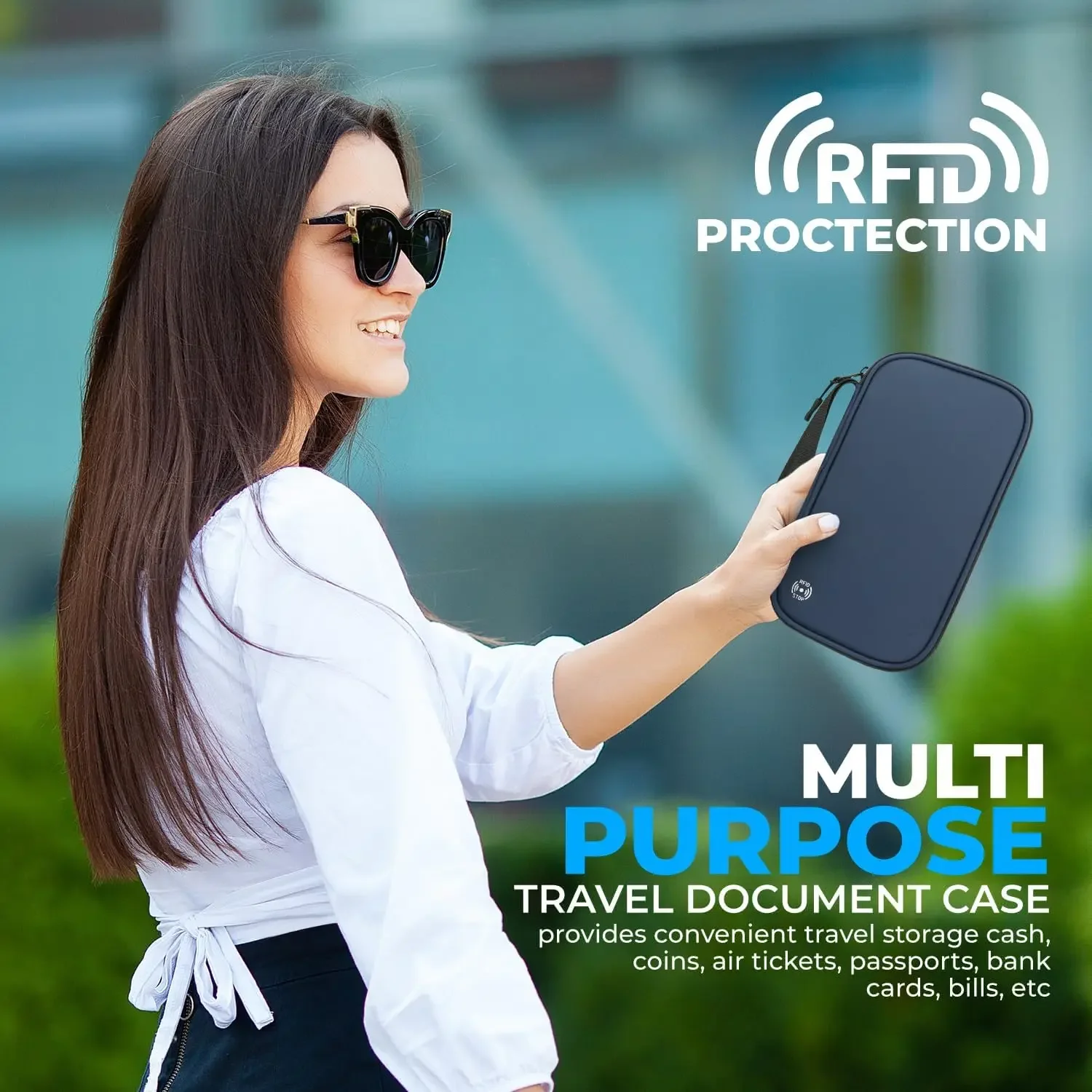 Lekki pokrowiec na paszport po – Passport Wallet Rfid recenzja i cena