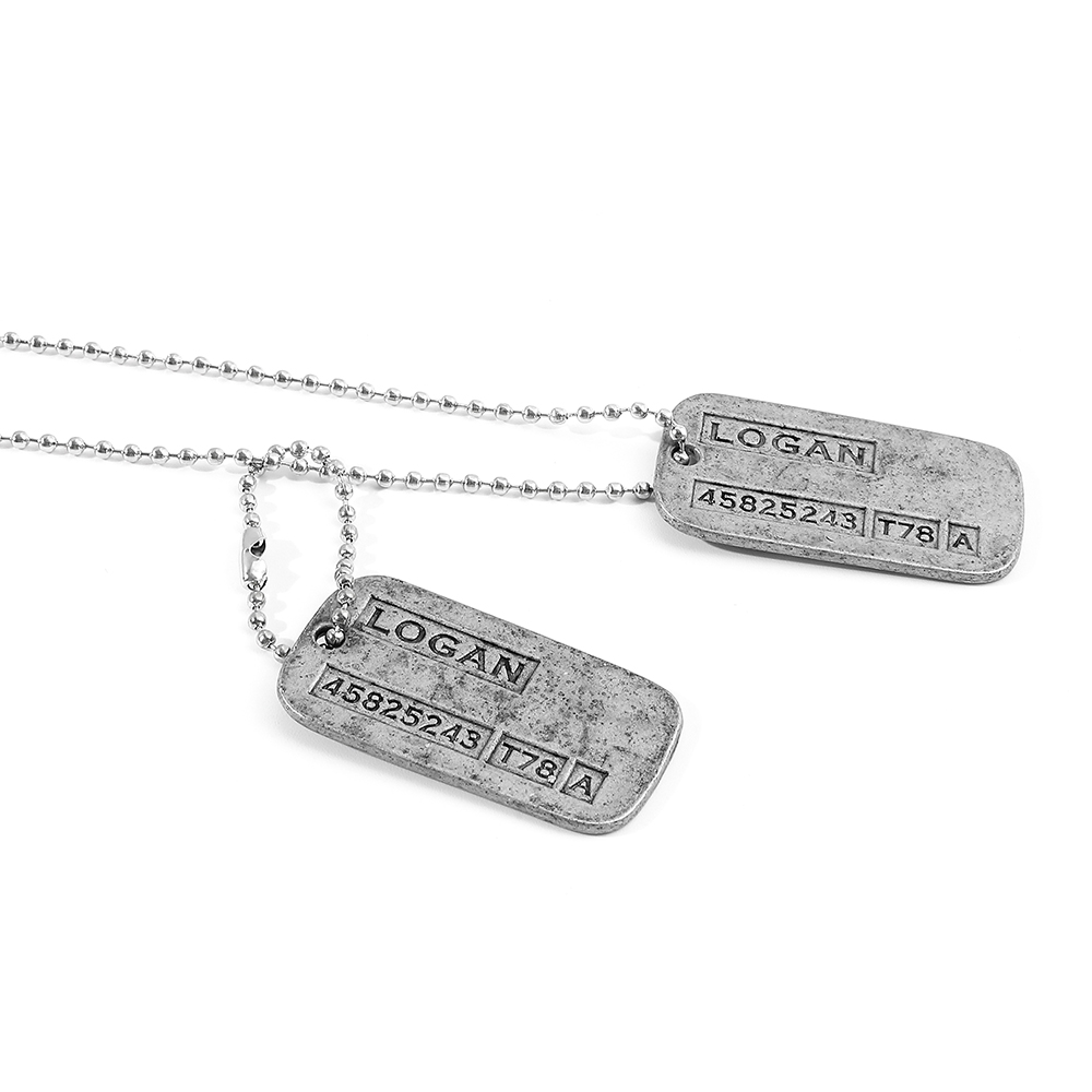 Naszyjnik z kartą wojskową X-M – X Men Accessories recenzja i cena