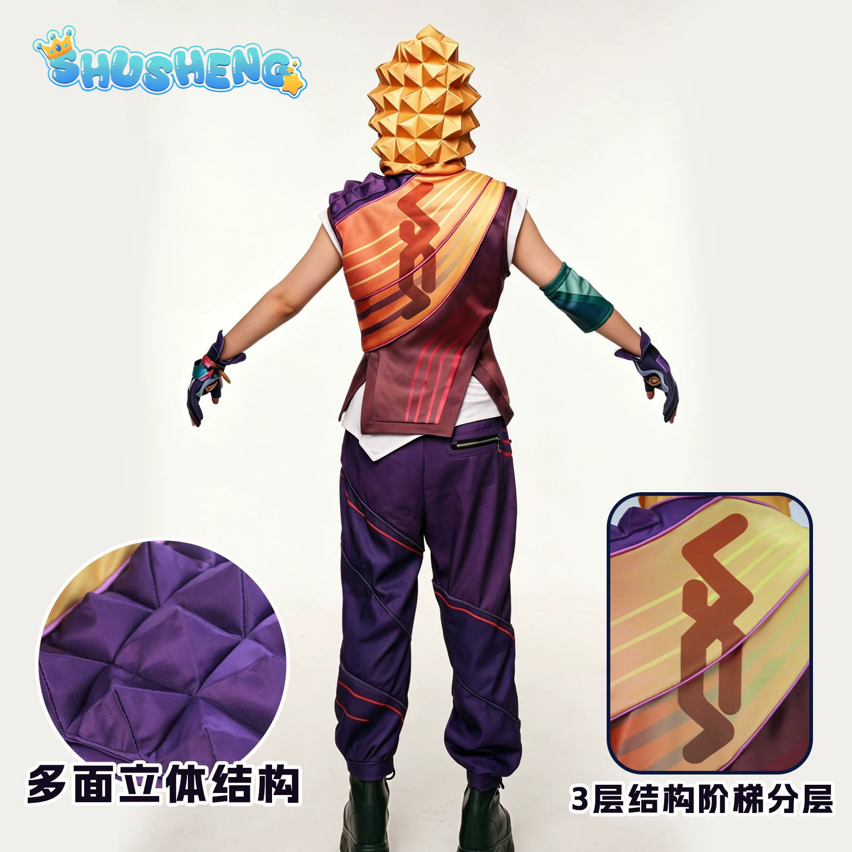 Kostium Cosplay Valorant Miks  – Men Accessories Set recenzja i cena