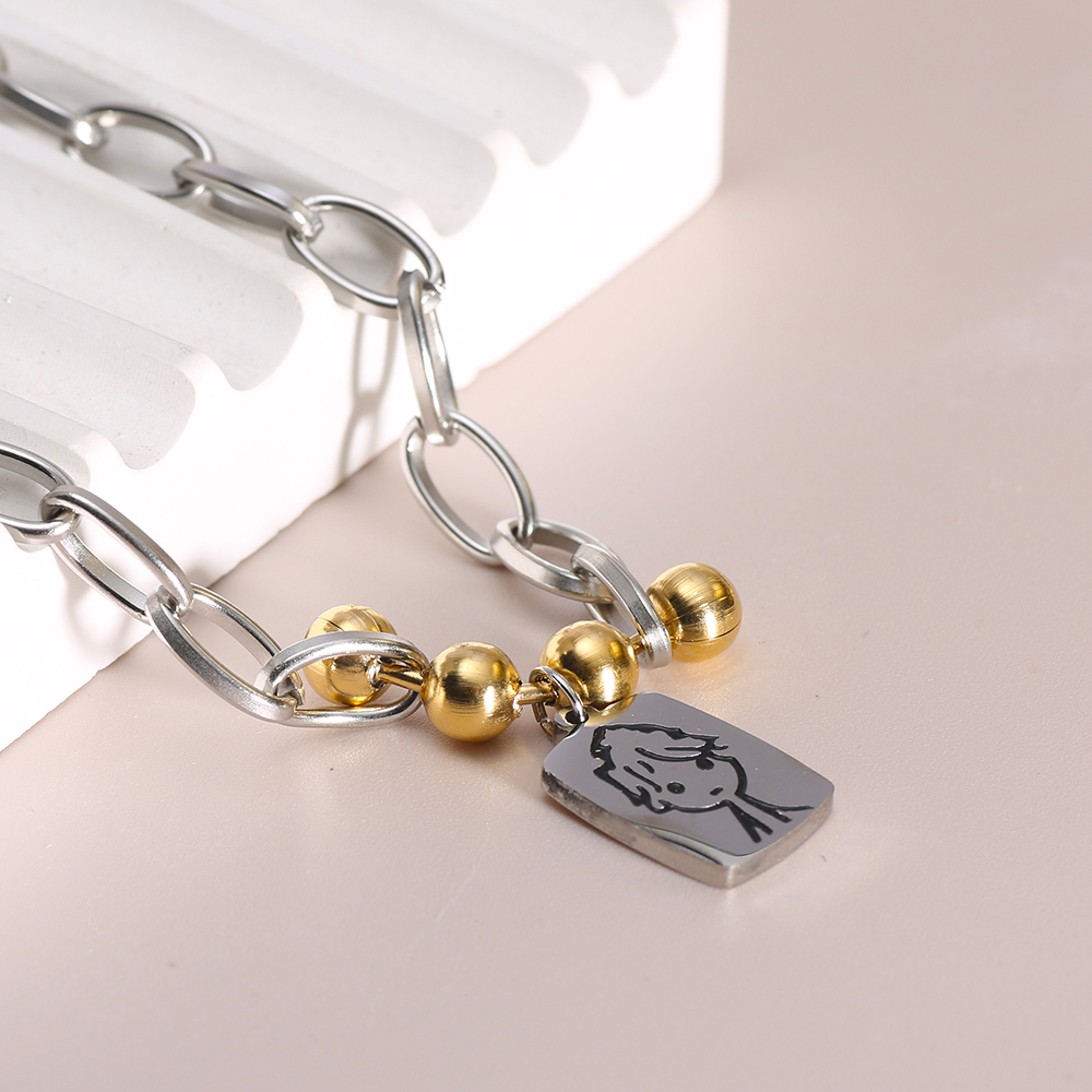 Męski naszyjnik z kwadratową z – Men'S Accessories High End recenzja i cena
