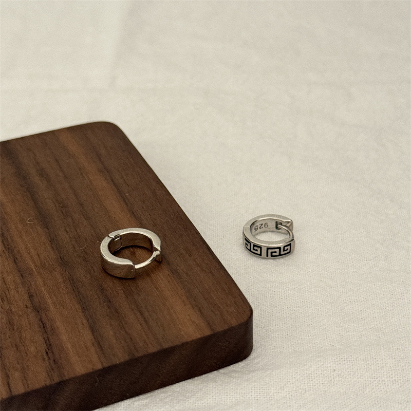 Modne srebrne kolczyki w stylu – Men'S Accessories High End recenzja i cena