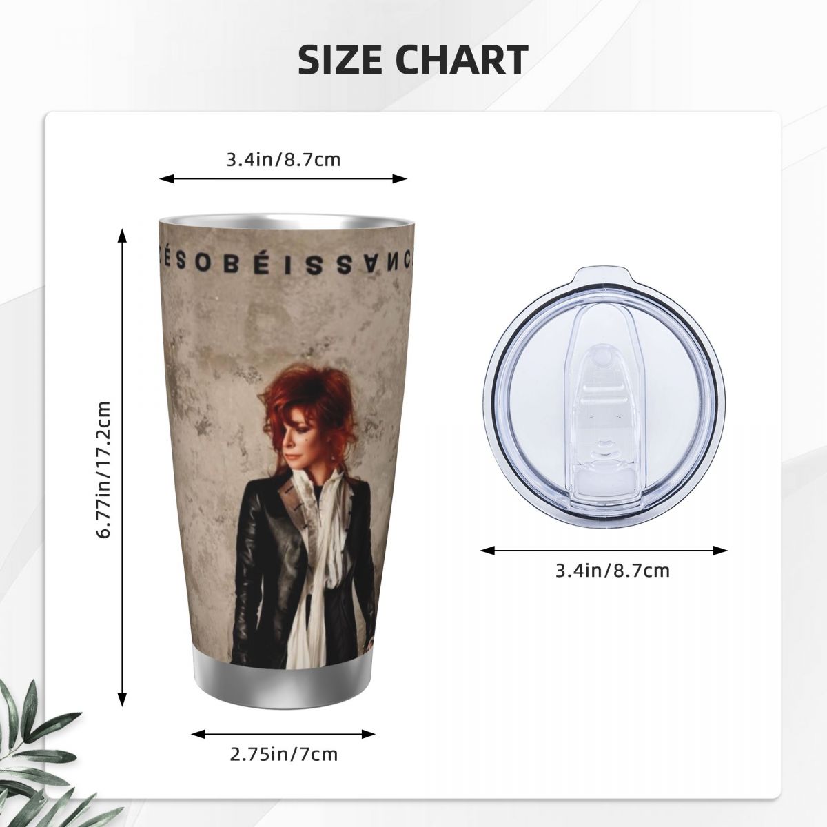 Mylene Farmer Nevermore Kubek  – Flask Stainless Steel recenzja i cena