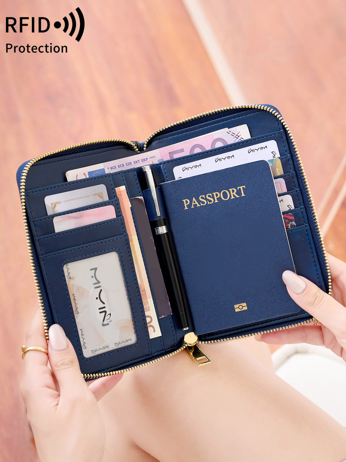 Portfel podróżny z ochroną RFI – Passport Wallet Rfid recenzja i cena